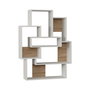 Hanah Home Barce - Blanco y Roble
